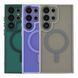 Чехол TPU+PC Magnetic Matte Camera Lens with Magsafe для Samsung Galaxy S23 Ultra 5G (S918) Grey 2020000437437 фото 2