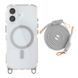 Чохол TPU+PC LanyardCase with MagSafe для iPhone 17 Titanium grey 2020000499961 фото
