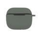 Футляр Silicone Case with hook для Airpods 3 55.Pine green 2020000368434 фото