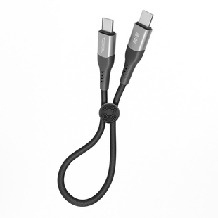 USB Ridea RC-US42 UltraStrong Type-C to Type-C 60W 0.25m Черный 6908014900108 фото