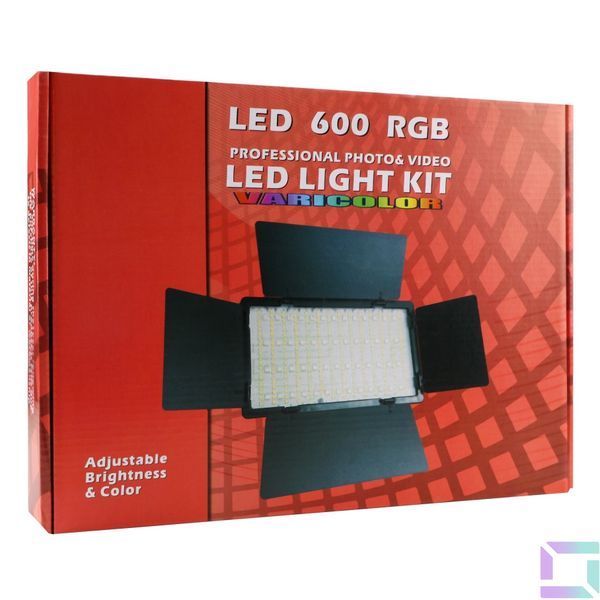 LED Панель RGB Light 21cm (U-600+) Battery Чорний 2020000398776 фото