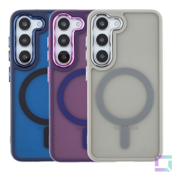 Чохол TPU+PC Space Magnetic Color with Magsafe для Samsung Galaxy S23+ 5G (S916) Dark Blue 2020000436997 фото