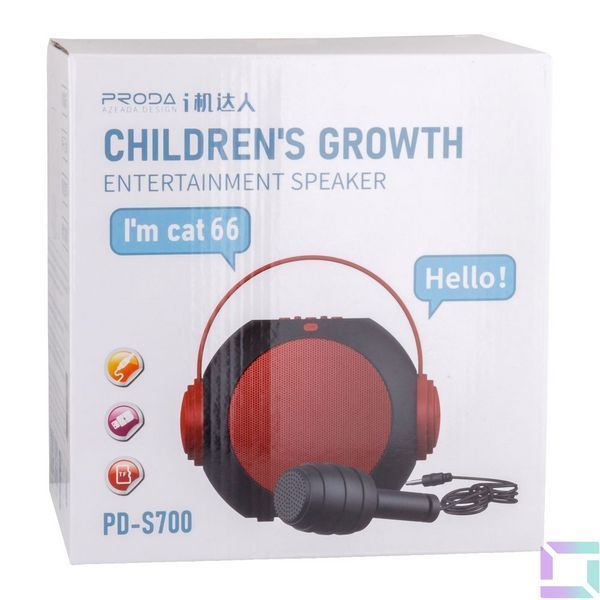 Колонка Proda PD-S700 Червоний 6971278729617 фото