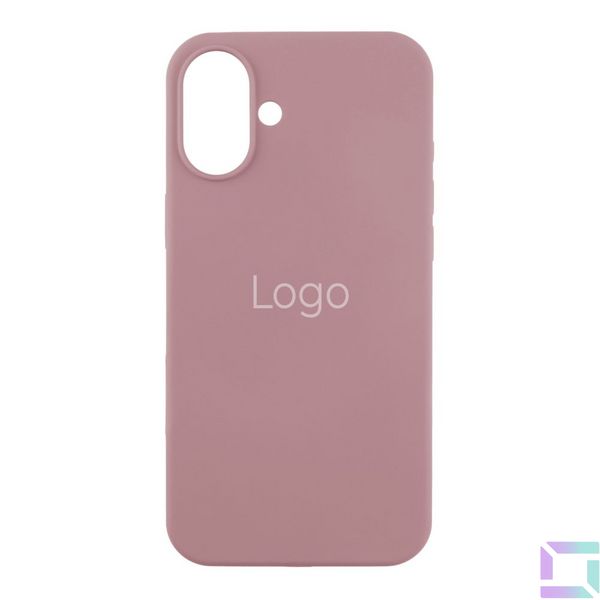 Чехол Silicone Case Full Size (AA) для iPhone 16 Цвет 28.Lavender grey 2020000426523 фото