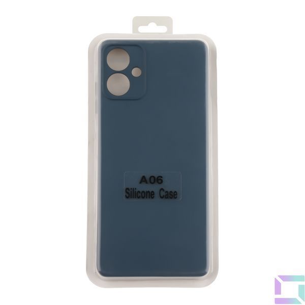 Чехол Silicone Cover Full Camera (A) для Samsung Galaxy A06 (A065) 08.Dark Blue 2020000431800 фото