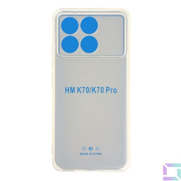 Чехол TPU Virgin Full Camera для Xiaomi Poco F6 Pro/Xiaomi Redmi K70/K70 Pro Transparent 2020000439387 фото