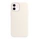 Чехол Silicone Case with MagSafe для iPhone 12/12 Pro White 2020000329848 фото 1