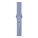 Ремінець Универс 20mm Silicone Original Button Design для Samsung/Amazfit/Huawei Lavander Grey 2020000421009 фото