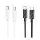 Кабель USB Hoco X88 Gratified 60W Type-C to Type-C Чорний 6931474783363 фото 2