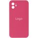 Чехол Silicone Case Full Size with Frame для iPhone 12 Цвет 38.Shiny pink 2020000244820 фото