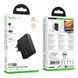 Мережевий Зарядний Пристрій Hoco N85 3USB-C/1USB PD100W GAN Чорний 6942007681629 фото 2