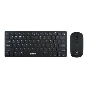 Беспроводная Клавиатура и Мышь JEQANG JB-326 dual-mode, battery Черный 2020000479017 фото