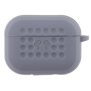 Футляр Silicone Fashion Case with Hook для Airpods Pro 2 Grey 2020000441885 фото