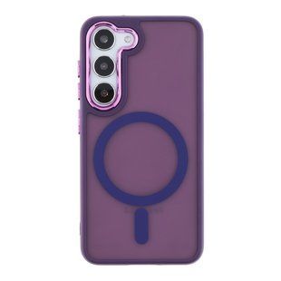 Чехол TPU+PC Space Magnetic Color with Magsafe для Samsung Galaxy S23+ 5G (S916) Dark Purple 2020000436980 фото