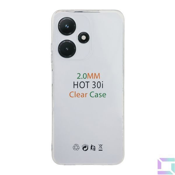 Чехол TPU Virgin Full Camera для Infinix Hot 30i Transparent 2020000391883 фото
