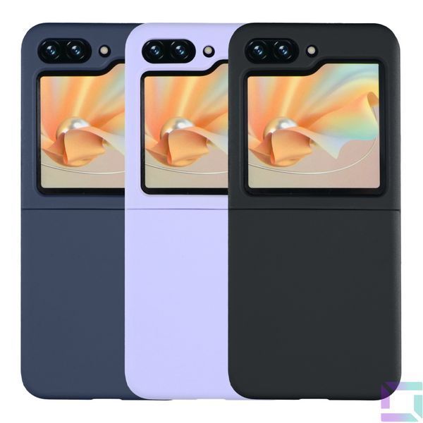 Чохол Folding Silicone для Samsung Galaxy Flip 5 (F731) Black 2020000428374 фото