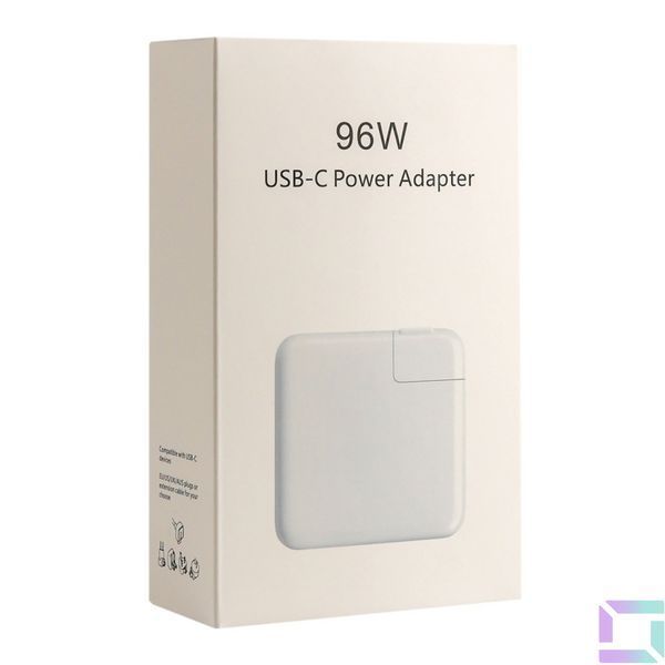 Сетевое Зарядное Устройство for Mac USB-C PD96W NO LOGO Белый 2020000372608 фото