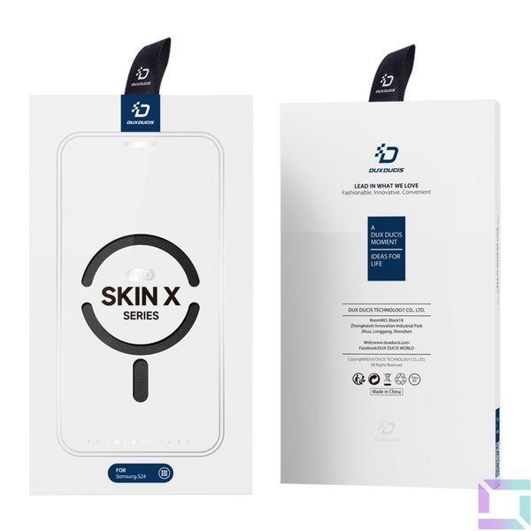 Чохол-книжка Dux Ducis Skin X Pro with MagSafe для Samsung Galaxy S24 5G (S921) Black 6934913021620 фото