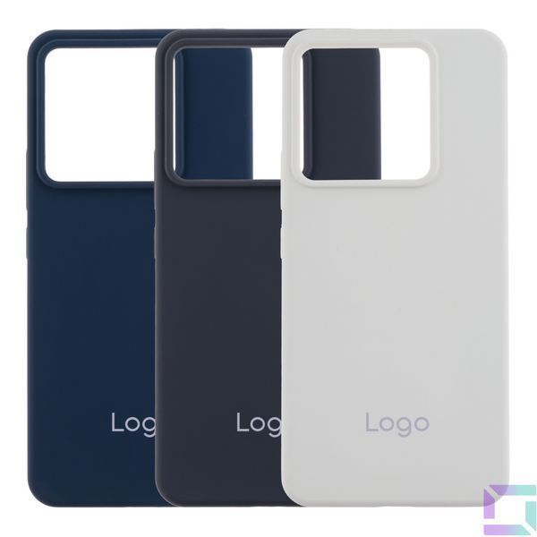 Чехол Liquid Silicone (AA) для Xiaomi Redmi Note 13 Pro 5G/Poco X6 5G 08.Dark Blue 2020000460671 фото