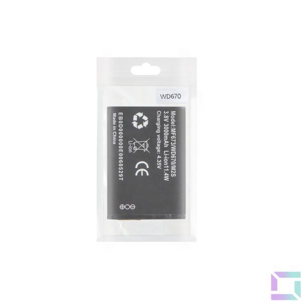 Аккумулятор для WiFi роутер ZTE WD670 / WD670 AAAA no LOGO 2020000458210 фото