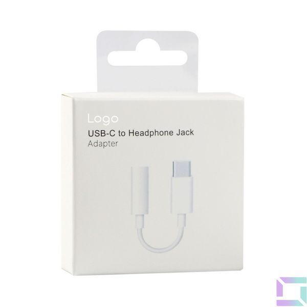 Aux For IP Type-C to 3.5 Jack 1:1 Белый 190198001771 фото