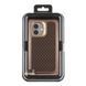 Чохол Kajsa Glamorous Collection Pyramid Pattern with MagSafe для iPhone 17 Desert Gold 4894505260948 фото 1
