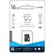 Карта Пам'яті T&G MicroSDHC 16gb UHS-1 10 Class Чорний 4711472586041 фото