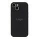 Чехол Silicone Case Full Size with Frame для iPhone 15 Plus 18.Black 2020000371137 фото