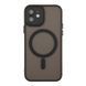 Чохол TPU+PC Magnetic Matte Camera Lens with Magsafe для iPhone 12 Black 2020000438212 фото 1