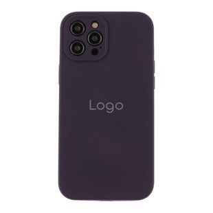 Чехол Silicone Case Full Size with Frame для iPhone 12 Pro Max 82.Elderberry 2020000349976 фото