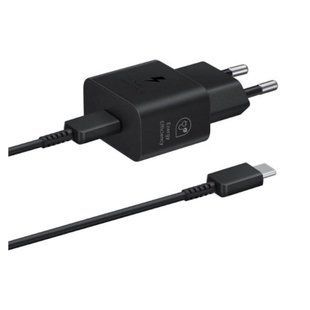 Сетевое Зарядное Устройство for Samsung 1USB-C QC/PD25W+Type-C to Type-C 1:1 Мят.упак. Черный 2020000398851 фото
