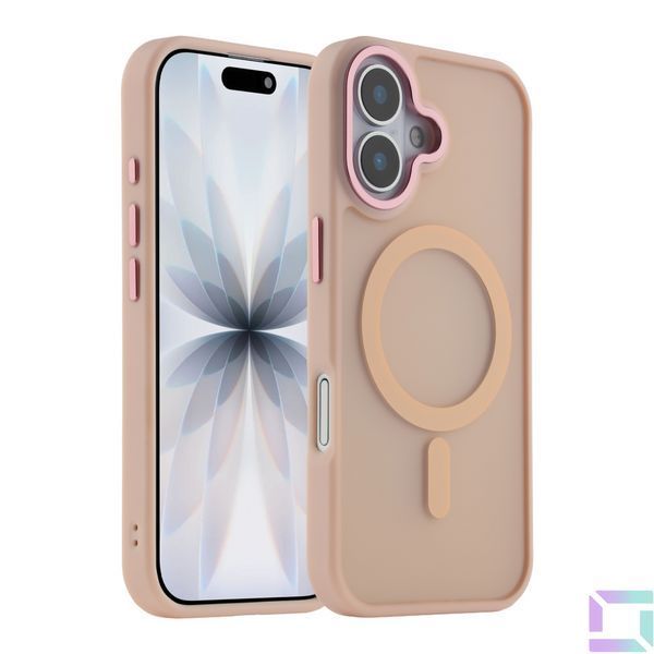 Чохол TPU+PC Goldencis Matte with MagSafe для iPhone 17 White 2020000496700 фото
