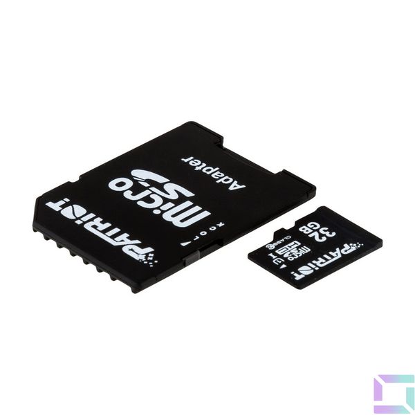 Карта Памяти Patriot LX Series MicroSDHC (UHS-1) 32gb 10 Class &amp; Adapter Цвет Черный 815530010883 фото