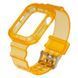 Ремінець для Apple Watch Band Color Transparent + Protect Case 40/41 mm Peach 2020000256700 фото