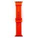 Ремешок для Apple Watch Band Silicone Shine 38/40/41 mm Orange Red 2020000257158 фото