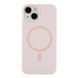 Чехол Glow Silicone Case with Magsafe для iPhone 14 Pink 2020000455035 фото