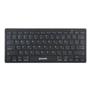 Клавиатура беспроводная JEQANG JB-320 bluetooth, battery Черный 2020000479031 фото