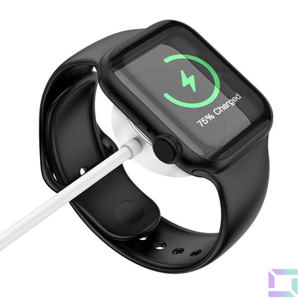 Бездротовий Зарядний Пристрій Borofone BQ13C (iWatch 1-8, SE/SE2/Ultra) Колір Бiлий 6974443386622 фото