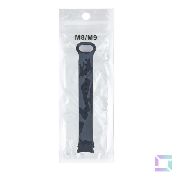 Ремешок для Xiaomi Mi Band 8/9/10 Сamouflage Blue 2020000471998 фото