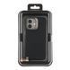 Чохол Kajsa Glamorous Collection Pyramid Pattern with MagSafe для iPhone 17 Black 4894505260924 фото