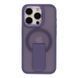 Чехол TPU+PC FlexGuard Magnetic Ring Stand для iPhone 15 Pro Dark Purple 2020000466871 фото