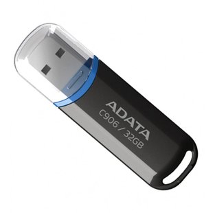 USB Flash Drive A-Data C906 32GB Цвет Чёрный 4713435791912 фото