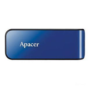 USB флеш-накопичувач Apacer AH334 64gb Синий 4712389910684 фото