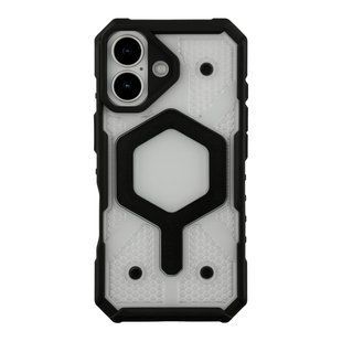 Чохол TPU+PC ArmorHex Magnetic Case для iPhone 17 Transparent Black 2020000496465 фото