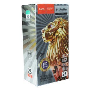 Защитное стекло Hoco G9 HD for Apple iPhone 14 Pro Max 25 шт Черный 6931474778949 фото