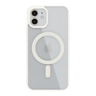 Чохол NEW TPU Color with Magsafe для iPhone 12/12 Pro White 2020000400646 фото