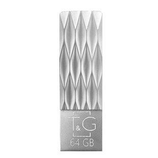 USB флеш-накопичувач T&G 64gb Metal 103 Сталевий 4711472589523 фото