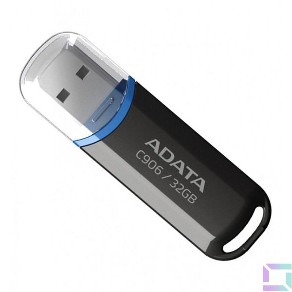 USB флеш-накопичувач A-Data C906 32GB Колір Чорний 4713435791912 фото