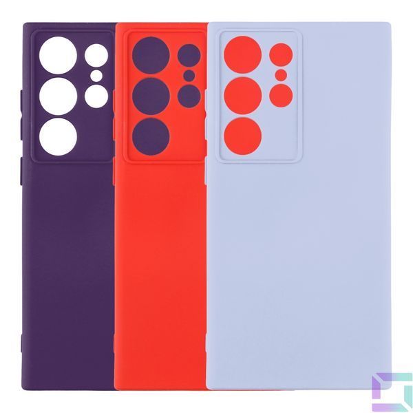 Чохол Silicone Cover Full Camera (A) для Samsung Galaxy S24 Ultra 5G (S928) 08.Dark Blue 2020000394730 фото