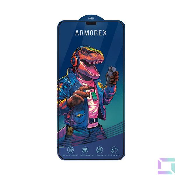 Защитное стекло ARMOREX 5D High-Alum Antistatic for iPhone X/XS/11 Pro Цвет Черный 2020000385219 фото